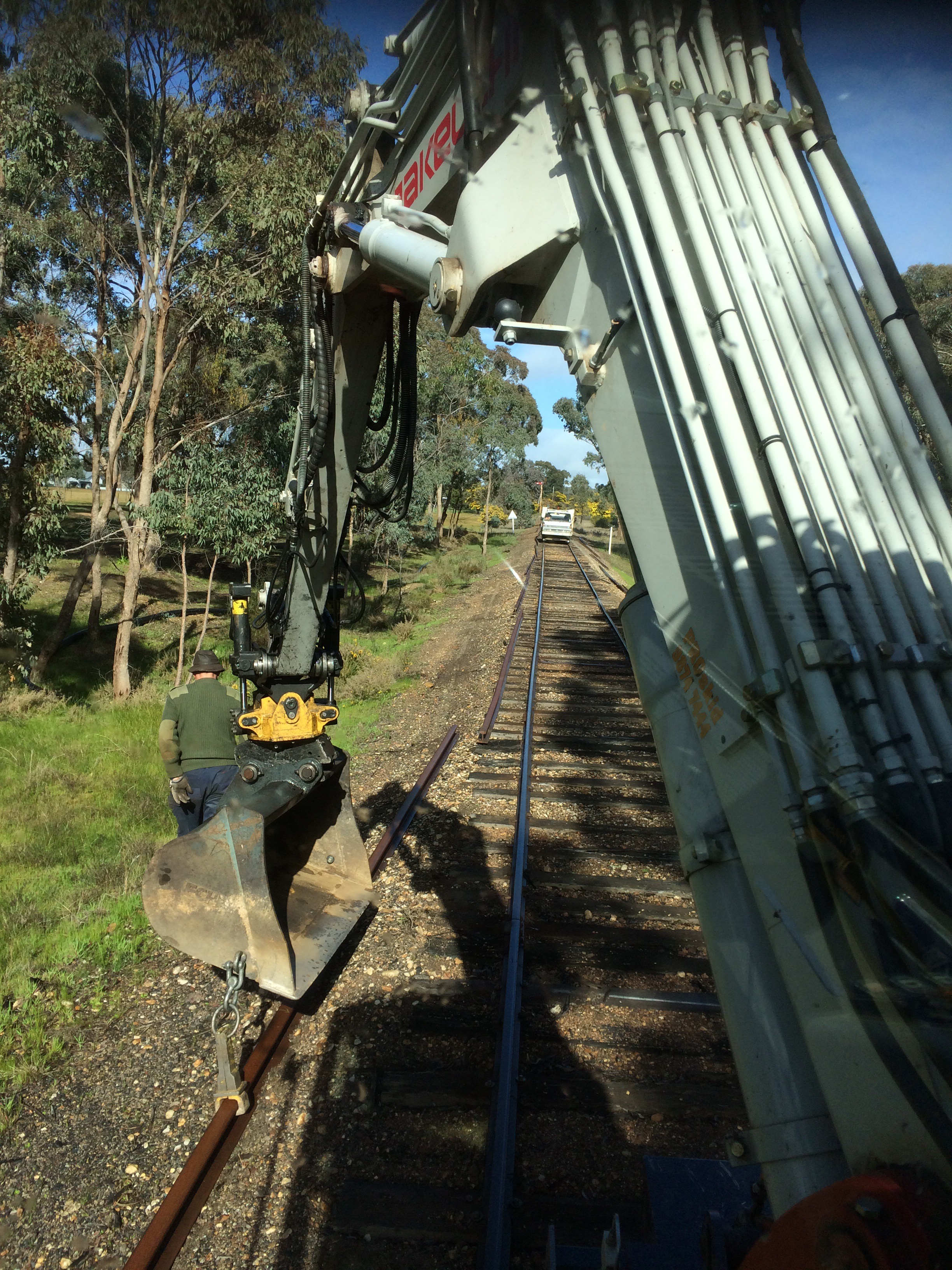 Pulling Rails Replacement More re-railing prep – VGR Civil Blog