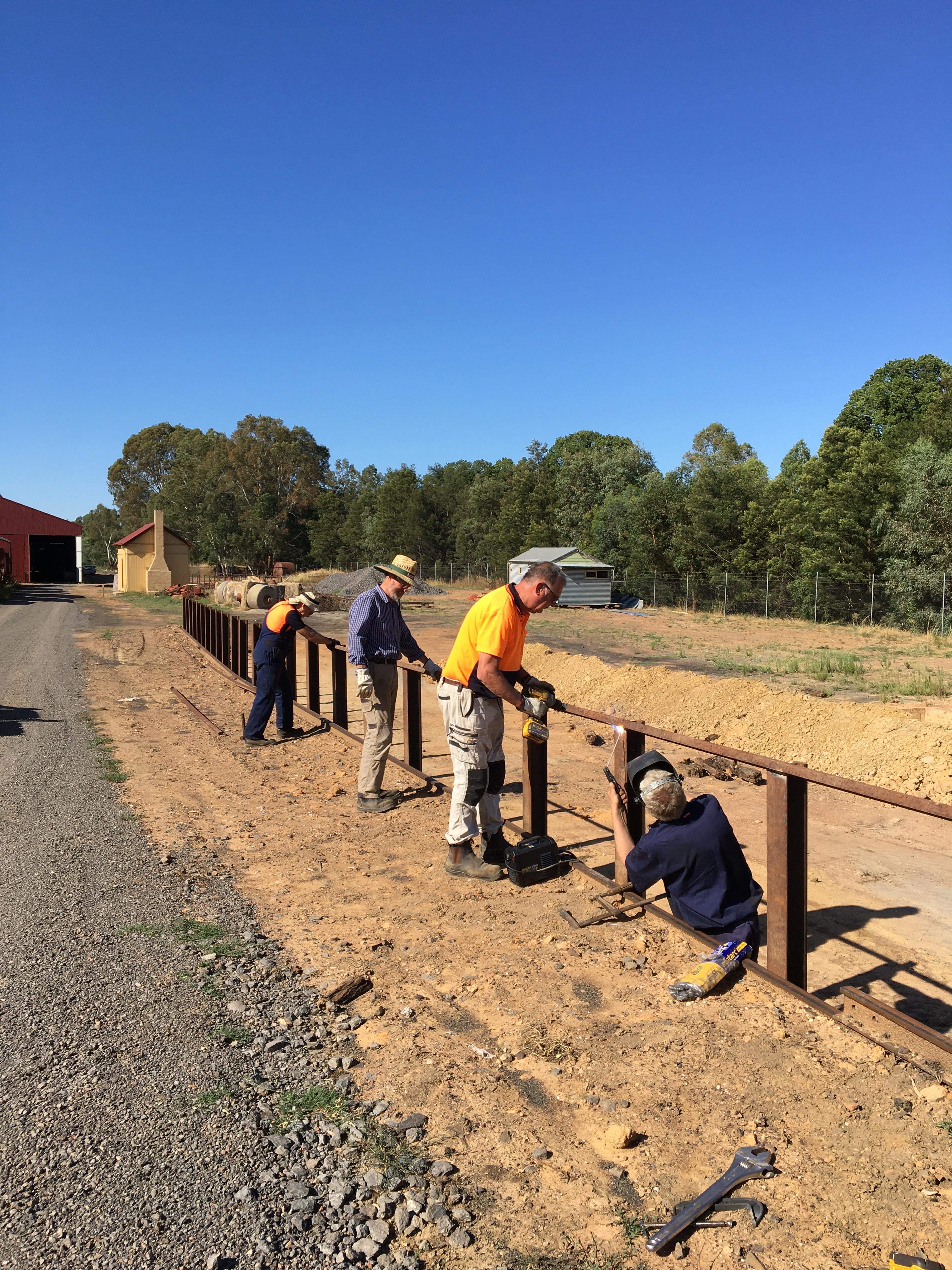 Retaining Steel Rails Retaining Wall Rail – VGR Civil Blog